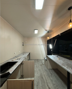 20ft Modern Light Steel Structure Expandable Container Sales Booth Coffee Shop Office Bar Guard Room Hotels Kitchen Living Room - Product Image 4