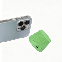Speaker Mini Nirkabel Portabel Magnetik Kompatibel dengan MagSafe, Dapat Dipasang dengan Magnet, untuk iPhone, Baterai 300mAh, 20Hz-20kHz