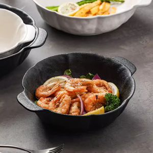 Bol à soupe en céramique fait à la main en porcelaine purée Ramen pâtes salade <span class=keywords><strong>de</strong></span> fruits mélange bols <span class=keywords><strong>de</strong></span> service gâteau plateau <span class=keywords><strong>de</strong></span> <span class=keywords><strong>cuisson</strong></span> Restaurant vaisselle - Product Image 4