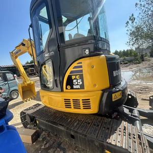 Б/у мини-экскаватор Komatsu <span class=keywords><strong>PC55mr</strong></span>, 5,5 тонн, гидравлический, на гусеничном ходу, с двигателем и насосом, модель 2022 года, 100% японского производства - Product Image 1