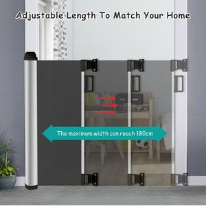 Barrière de sécurité rétractable pour escalier PRODIGY SG009, porte de protection pour bébé - Product Image 6