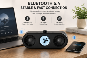 磁流体蓝牙音箱 舞动的磁流体音乐可视化器 LED桌面音箱 - Product Image 5