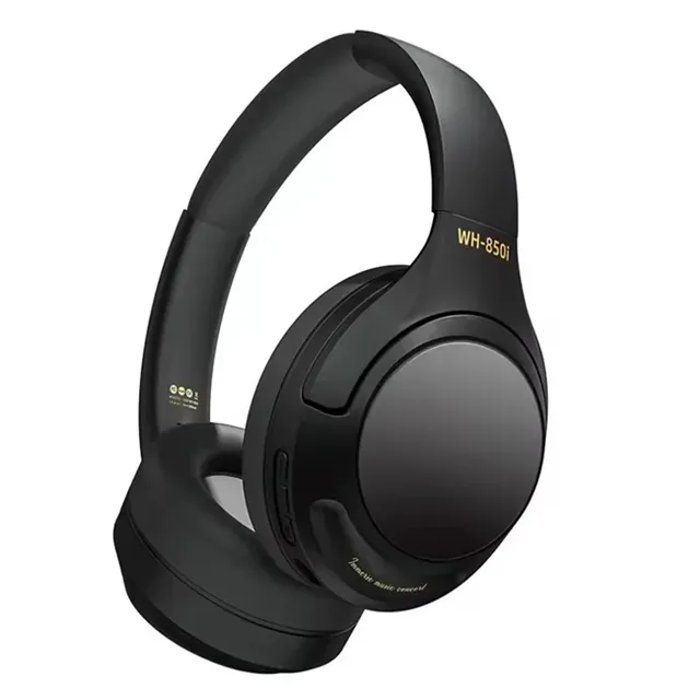 GlobalCrown WH850i HiFi Bass Over-ear V5.3 Wireless Bluetooth-compatible Headset ANC Noise Cancellation Music Gaming Headphone