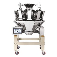 Peseur automatique à benne Z à tête multiple avec machine d'emballage verticale pour dosettes liquides et détergents