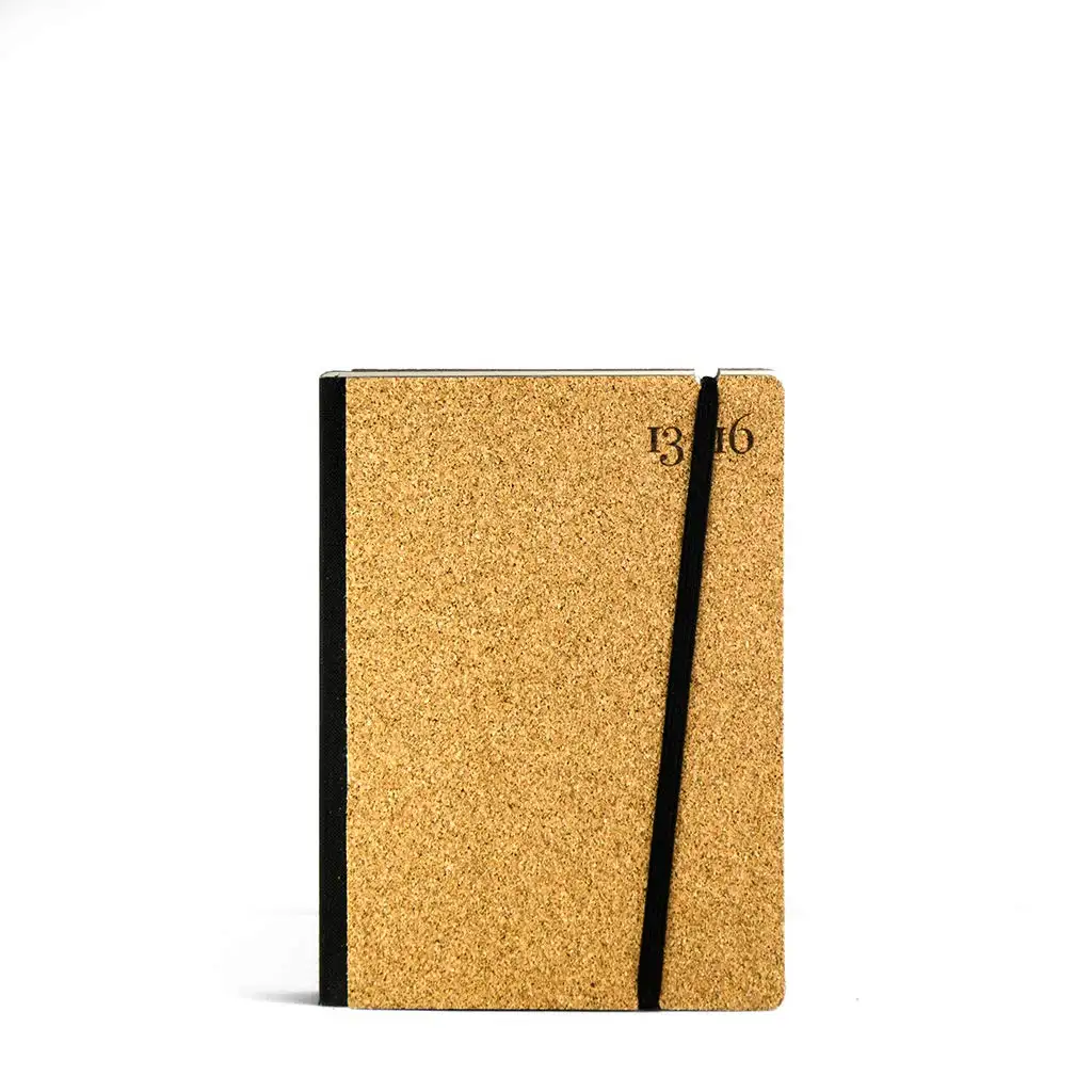 Myway New Coming A5 Hardcover Notebook 199 Seiten 4,3x5,9 Zoll Wärme bindung mit Papier korken abdeckung