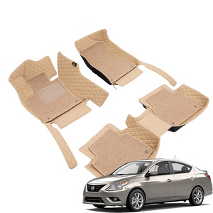 แผ่นปูพื้นด้านขวาสำหรับรถ <span class=keywords><strong>Nissan</strong></span> <span class=keywords><strong>Almera</strong></span> N17 2011-2019 RHD เสื่อกันน้ำพรีเมียม - Product Image 1