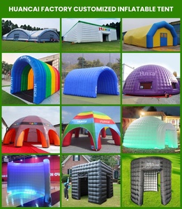<span class=keywords><strong>Casa</strong></span> Inflable Espaciosa para Camping, Promoción de Tiendas de Campaña Inflables con Ventanas, Inflables Publicitarios, Esfera Inflable Colosal - Product Image 2