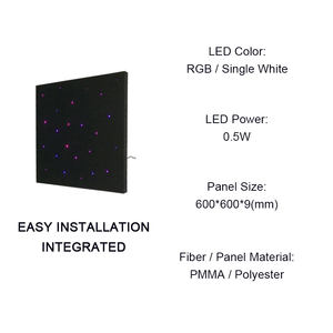 <span class=keywords><strong>Plafond</strong></span> de ciel étoilé de salon <span class=keywords><strong>plafond</strong></span> à LED à fibre optique étoiles panneau étoile acoustique - Product Image 2