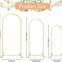 Meilleure vente transfrontalière : Arche en fer forgé doré de 72 pieds, réglable, pour allée de mariage, support de ballons et toile de fond photo, motif montagne