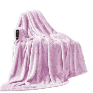 Super Soft Fluffy Coral Fleece Blanket All Seasons <strong>Extra</strong> <strong>Large</strong> Fuzzy Fleece <strong>Throw</strong> for Couch - Product Image 1