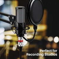 Câble audio micro blindé XLR mâle 3 broches vers XLR femelle de 5 m avec gaine en PVC pour connecter microphones et équipement de studio