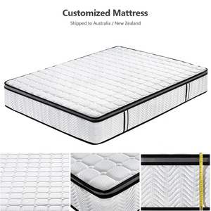 Matelas en mousse à mémoire de forme de qualité supérieure, sur mesure, livraison rapide en 3 à 7 jours, matelas à ressorts ensachés pour hôtel - Product Image 2