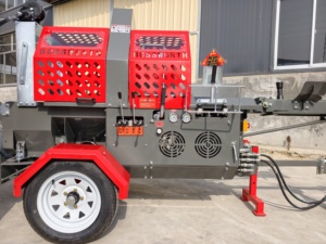 เครื่องแปรรูปไม้แบบ Heavy-Duty 15 แรงม้า พร้อมล้อแกนทอร์ชั่น แรงกด 20 ตัน และรอบการทำงาน 6 วินาที - Product Image 5