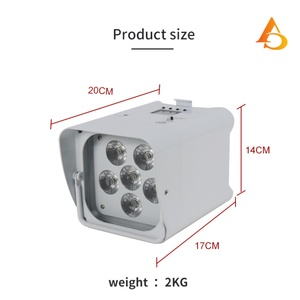 AICPOSE Projecteur LED PAR en aluminium à succès, RGBWA+UV 6-en-1, mélange de couleurs, 6x18W, sur batterie, DMX, pour scène - Product Image 3