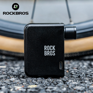 ROCKBROS-Mini <span class=keywords><strong>compresseur</strong></span> de gonfleur d'air <span class=keywords><strong>pour</strong></span> vélo électrique, portable, sans fil, automatique, professionnel, extérieur - Product Image 1