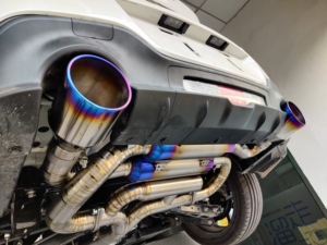 Tubos de escape de titanio para coche, sistema de escape para <span class=keywords><strong>GR86</strong></span> & BRZ titanium catback 2022, 2022 - Product Image 4
