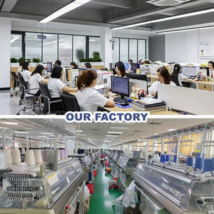 Usine en gros personnalisé automne et hiver femmes décontracté moyen long <span class=keywords><strong>pull</strong></span> tricoté Style paresseux col en v lâche bouton avant - Product Image 6