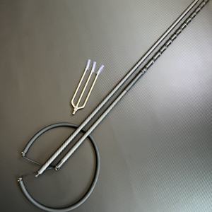 MARZO Lanza <span class=keywords><strong>de</strong></span> pez con mango telescópico Pesca submarina Fibra <span class=keywords><strong>de</strong></span> vidrio Sling Pole Spear 5 Tips Set para pesca - Product Image 1