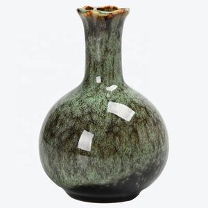 モダンヨーロピアンスタイル セラミック釉薬花瓶 - リビングルームの装飾に最適 - Product Image 2