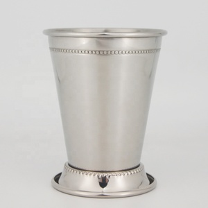 <span class=keywords><strong>Barware</strong></span> Sản phẩm cung cấp thép không gỉ Shaker JIGGER bạc hà Julep cup kính cho bia nước giải khát bên nhà hàng - Product Image 4