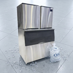 Máquina de Hielo Comercial NES-1TC-8 para Clubes y Cafés, 500 kg de Capacidad, Alto Rendimiento, 220v 380v, 1 Tonelada, Máquina para Hacer Hielo en Cubos de 1000 kg - Product Image 1