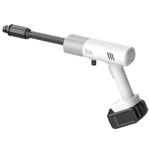 Pin Lithium di động áp lực cao không dây máy giặt xe máy phong cách đơn giản xe sạch hơn Máy bơm nước bọt không dây súng pháo - Product Image 1