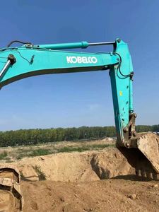 Excavatrice d'occasion Kobelco SK350, excavatrice hydraulique sur chenilles de 35 tonnes avec accessoire de pince, certifiée CE, brise-roche - Product Image 5