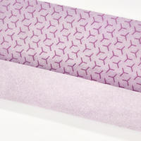 Serviette de yoga antibactérienne absorbant la transpiration, antidérapante avec base en silicone, douce pour la peau, avec logo personnalisé