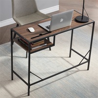 Table d'étude moderne et conceptions d'étagère Mobilier de bureau d'ordinateur de bureau à domicile