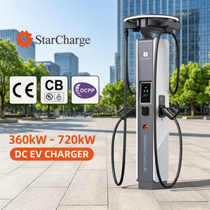 เครื่องชาร์จรถยนต์ไฟฟ้า Starcharge Aries V2 360kW-720kW 12 หัวชาร์จ สายเคเบิลยาว 6 เมตร และ 10 เมตร ตัวเลือกสำหรับสายเคเบิลแบบ DC ชาร์จเร็ว - Product Image 1