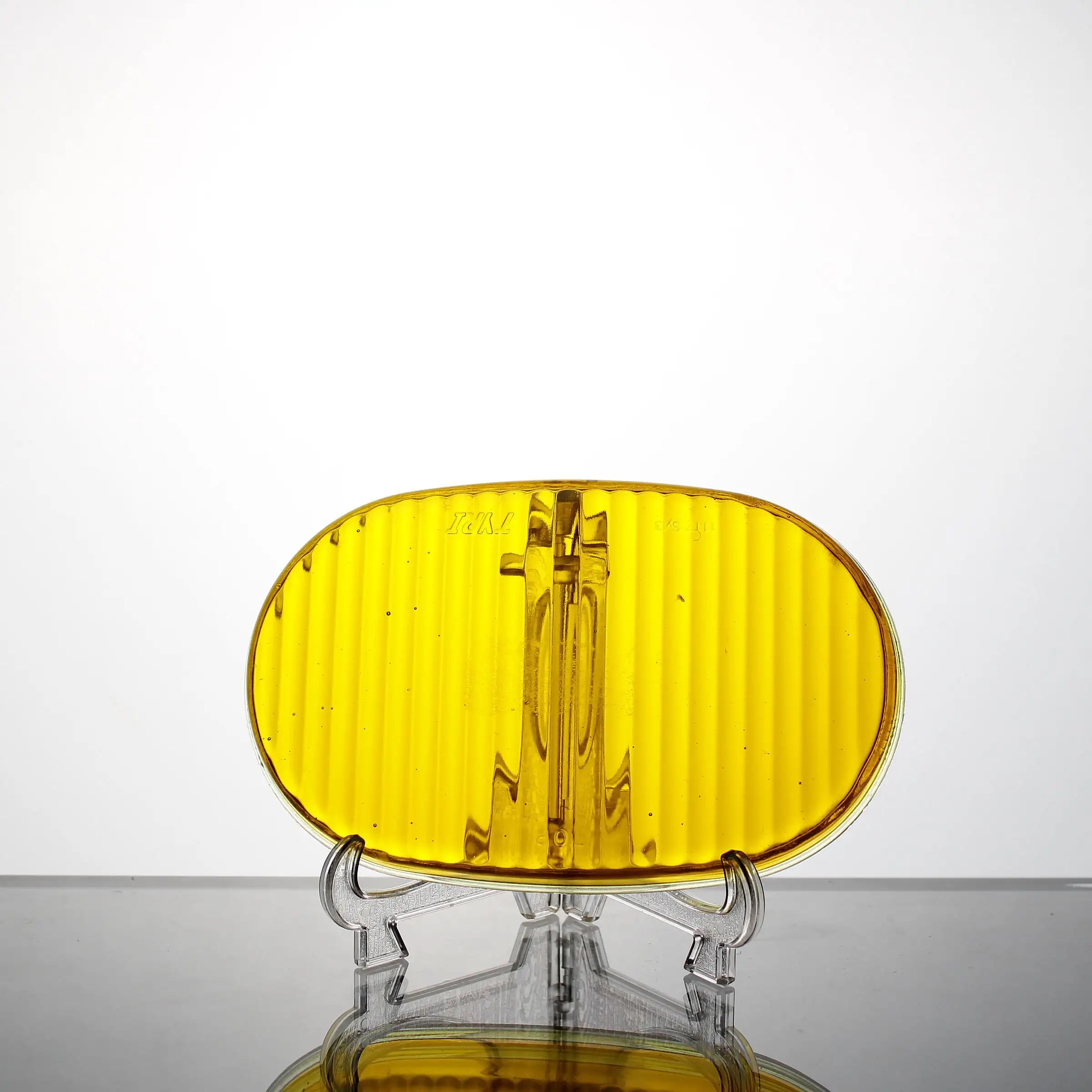 공장 사용자 정의 크기 모양 색상 금형 압축 내열성 하이 퀄리티 높은 붕규산 자동차 헤드 라이트 유리 램프 커버