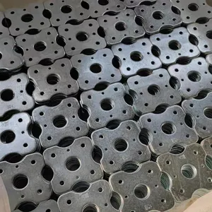 비계 강철 버팀대 강철 formwork 꽃 유형 중국을 위한 부속 기본 판을 형성하는 콘크리트