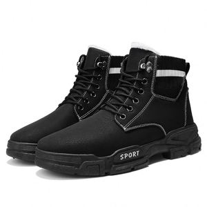 Botas de Nieve Impermeables para Invierno, Casuales, para Exteriores, con Forro de Piel, Unisex, Antideslizantes, Cálidas, para Hombre, Envío Directo de Fábrica, Personalizadas - Product Image 4