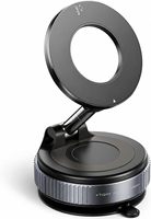 Support magnétique de téléphone pour voiture 360° amélioré 2026 °   Support de téléphone portable rotatif et réglable à ventouse ultra-adhérente pour iPhone et Android