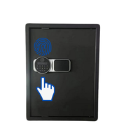 Stahl Home Security Biometrischer Finger abdruck Safe Groß für Geld Wohnheim mit programmier barem Tastatur schloss