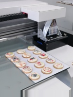 Impresora de Alimentos de Formato Grande X2 |   Máquina de Tinta Comestible de 420*600 mm para Pasteles de 14 Pulgadas, Galletas a Granel e Impresión de Hojas Completas en una Sola Pasada