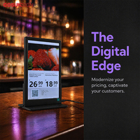Écran tactile COSUNDIGITAL pour menu de table, affichage publicitaire LCD compact en métal pour restaurant