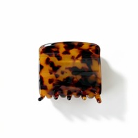 Nouvelle pince à cheveux carrée ZOYU pour femme, style européen-américain, motif léopard, étoiles et rayures, en acétate, design de niche