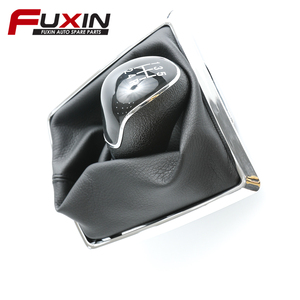 Car Styling <strong>Gear</strong> <strong>Stick</strong> Connect Accessoires 5 Speed Manual <strong>Gear</strong> Shifter Knob With Leather Boot for Ford Focus Mk2 2005-2011 C-max - Product Image 2