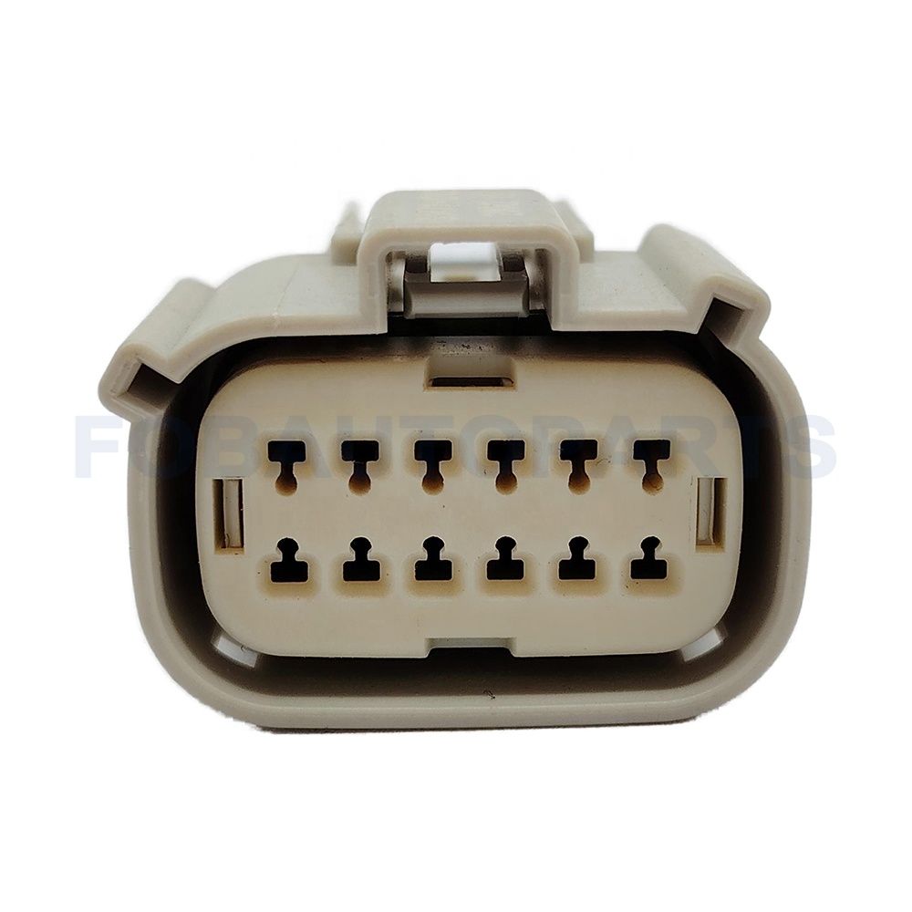 CT12-0002M-1 Connector Wire 12pin Female for Buick Headlight Plug Left Low Right High 33472-1202
