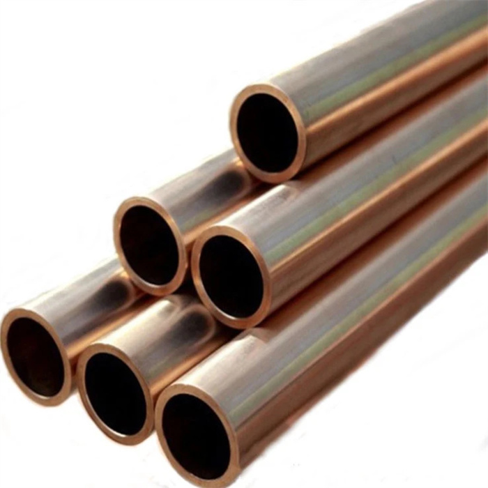 1.2mm 1.25mm CuNi 90/10 C70600 Seamless Copper Nickel Tube / Pipe 50mm Copper Pipe
