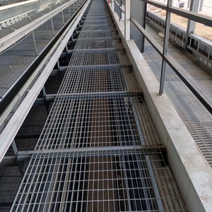 Grille en acier pour pont, portes, enclos pour bétail, 4x8, marche de 1 m, escalier, acier inoxydable, 25 mm, grille en acier pour pont - Product Image 4