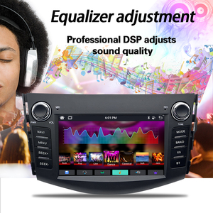 7 inch Android đài phát thanh xe với 4 gam <span class=keywords><strong>Bluetooth</strong></span> DSP Carplay Android tự động cho TOYOTA RAV4 2008 2018 <span class=keywords><strong>Car</strong></span> DVD Player - Product Image 2