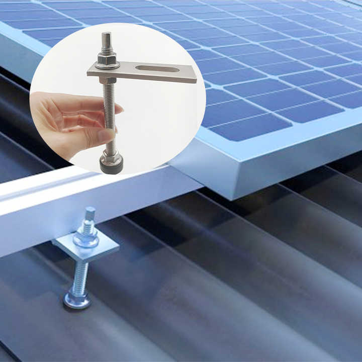 Solar Panel Mount Bracket Solar Power Mounting Brackets Roof Mounting ...