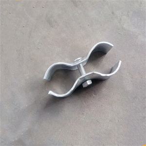 Serre-câbles robustes en acier au carbone galvanisé de 1-3/8 po (5 mm) pour panneaux de clôture à mailles losangées, pour connexion de poteaux de clôture - Product Image 1
