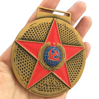 Médailles de sport personnalisées pas chères en forme de jeton 3D vintage en bronze et argent antique, prix d'usine, médailles de marathon