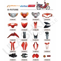 Piezas de ABS para Motocicleta DY100 G-FUTURE FBTZ DLTZ DY150-14 PGT RX200 SKR MIR GY125 GY150 GXT125, Piezas de Carenado Exterior de Plástico