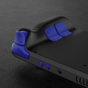 EXtremeRate Botones de Repuesto Completos Azules para D-Pad, Gatillos y Botones de Acción para Consola Steam Deck LCD - Product Image 5