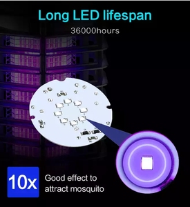 Dayoung Đèn Led Bẫy Côn Trùng Bay Trong Nhà Đèn Diệt Côn Trùng Kiểm Soát Sâu Bọ Đèn Điện Diệt Muỗi - Product Image 4