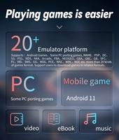 ANBERNIC-Émulateur de console de jeu portable RG ARC, 4.0 pouces, 640x480, système Android LINUX, cadeaux pour enfants, nouveauté, 3500mAh